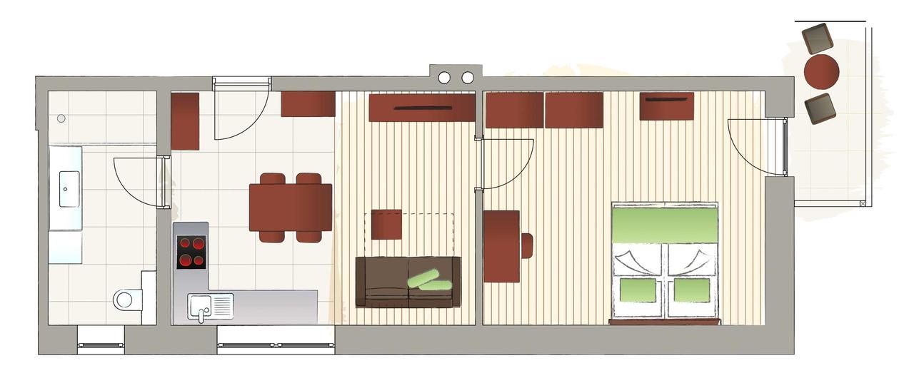 Mattone Aparthotel Lanzenkirchen Экстерьер фото