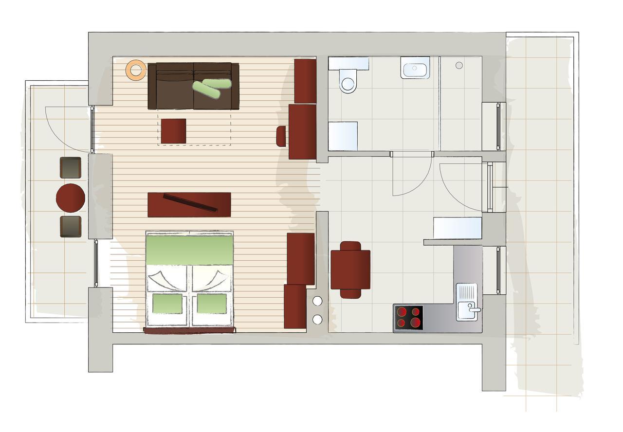 Mattone Aparthotel Lanzenkirchen Экстерьер фото