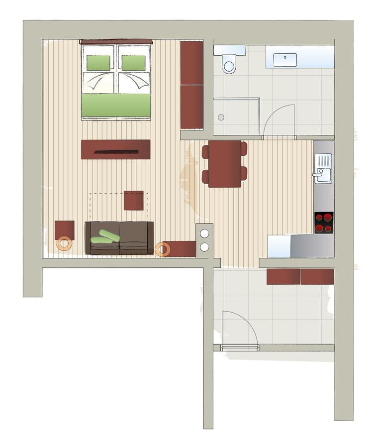 Mattone Aparthotel Lanzenkirchen Экстерьер фото